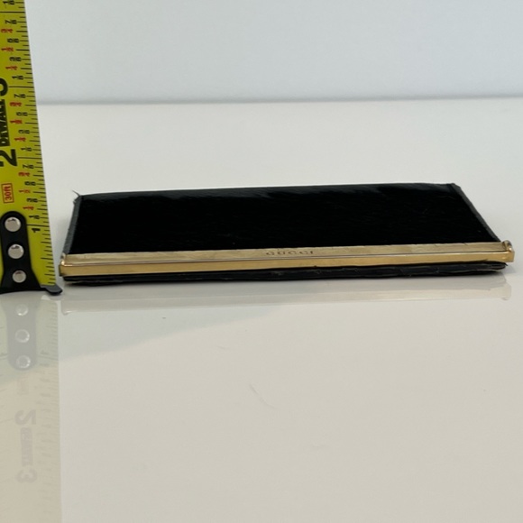 VINTAGE GUCCI BLACKCHECK BOOK & CARD HOLDER - Picture 13 of 14